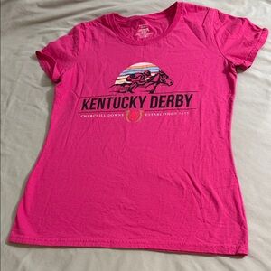Kentucky Derby Pink Short Sleeve Tee